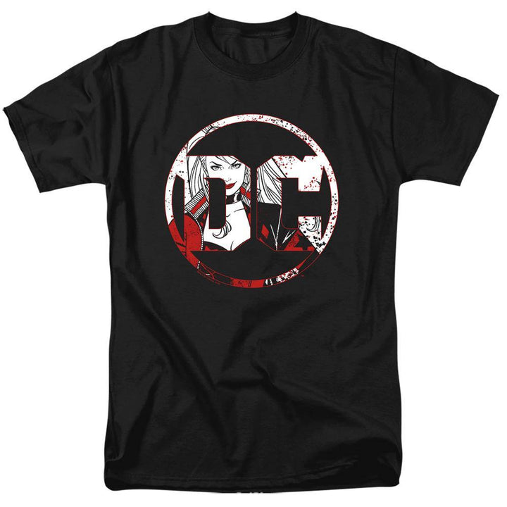 Harley Quinn DC Logo T-Shirt - Rocker Merch