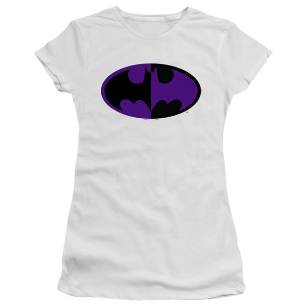 Batman DC Comics Split Symbol Juniors T-Shirt - Rocker Merch™