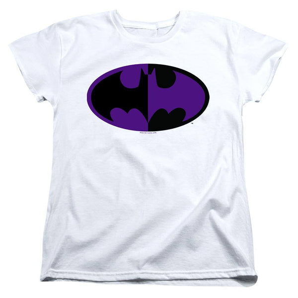 Batman DC Comics Split Symbol Women's T-Shirt - Rocker Merch™