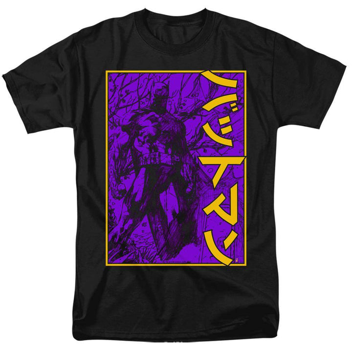 Batman DC Comics Big Framed Kanji T-Shirt - Rocker Merch™