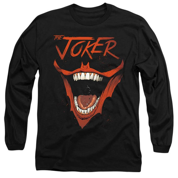 The Joker Bat Laugh Long Sleeve T-Shirt | Rocker Merch