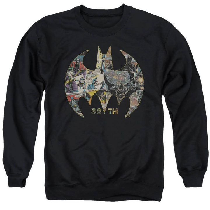 Batman DC Comics 80th Anniversary Shield Sweatshirt | Rocker Merch™