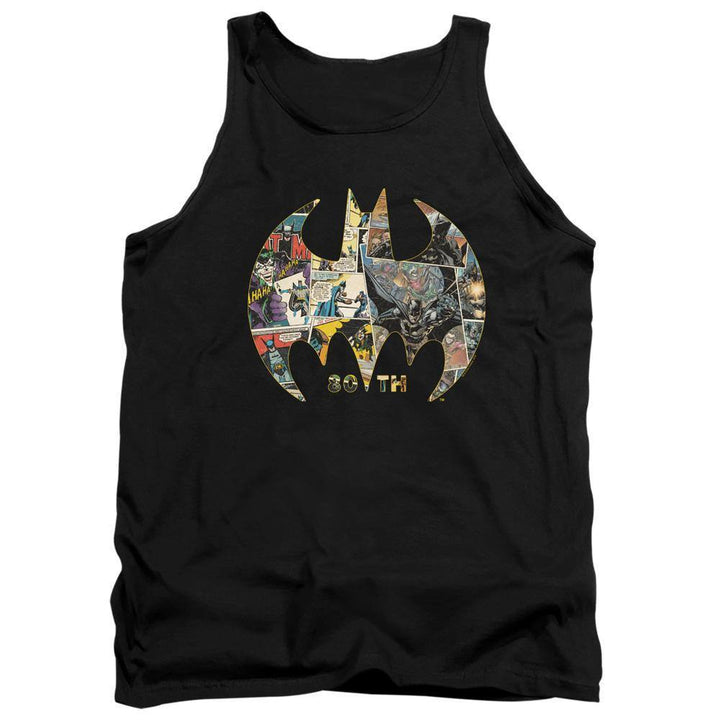 Batman DC Comics 80th Anniversary Shield Tank Top | Rocker Merch™