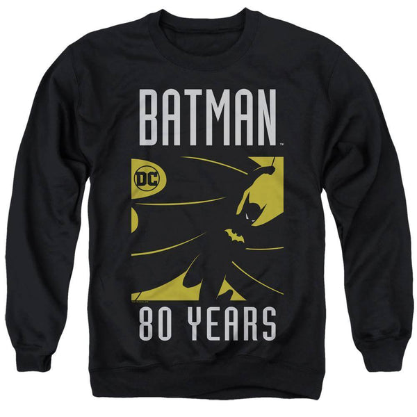 Batman DC Comics 80th Anniversary Silhouette Sweatshirt - Rocker Merch
