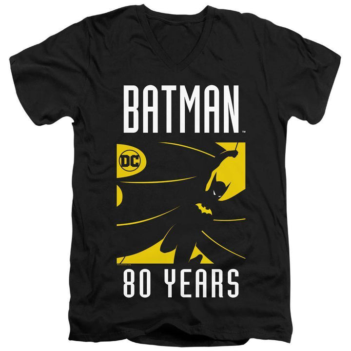 Batman DC Comics 80th Anniversary Silhouette T-Shirt - Rocker Merch
