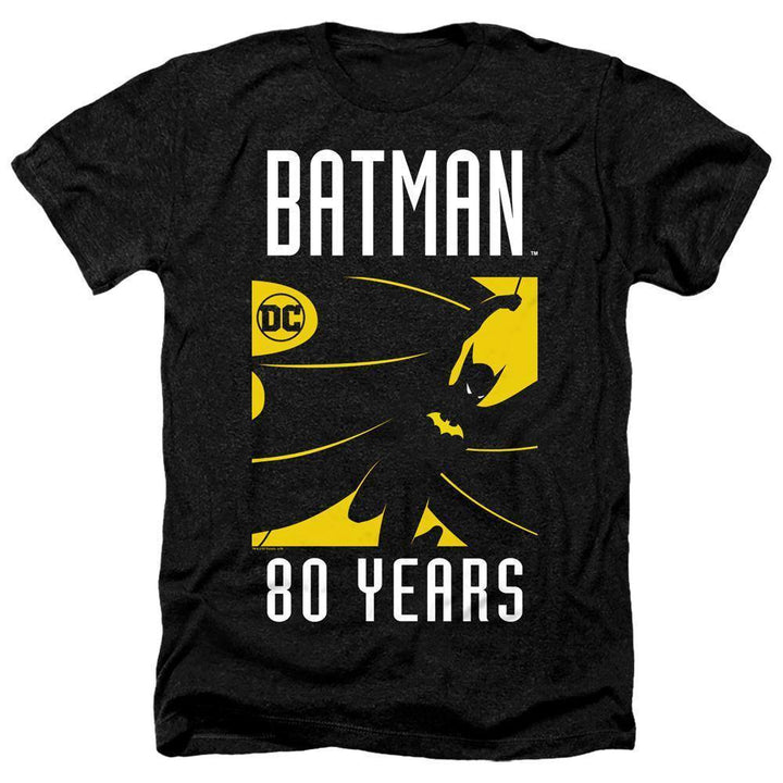 Batman DC Comics 80th Anniversary Silhouette T-Shirt - Rocker Merch