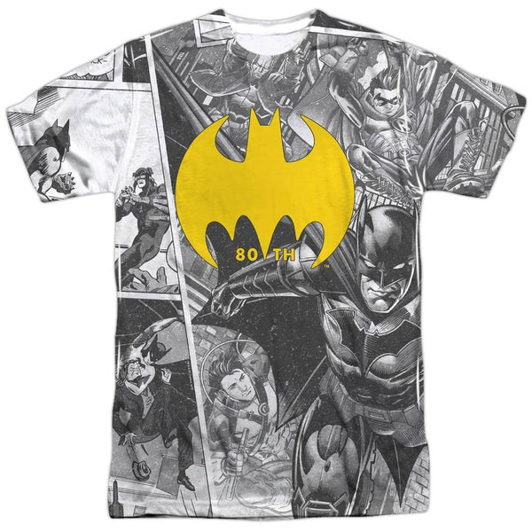 Batman DC Comics 80th Collage Sublimation T-Shirt | Rocker Merch™