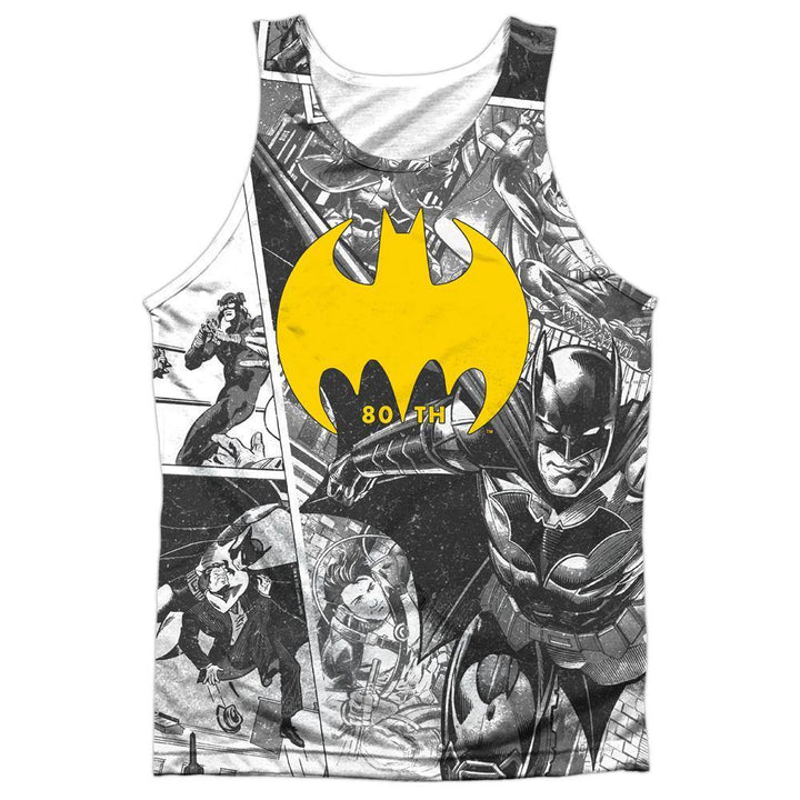 Batman DC Comics 80th Collage Sublimation Tank Top | Rocker Merch™