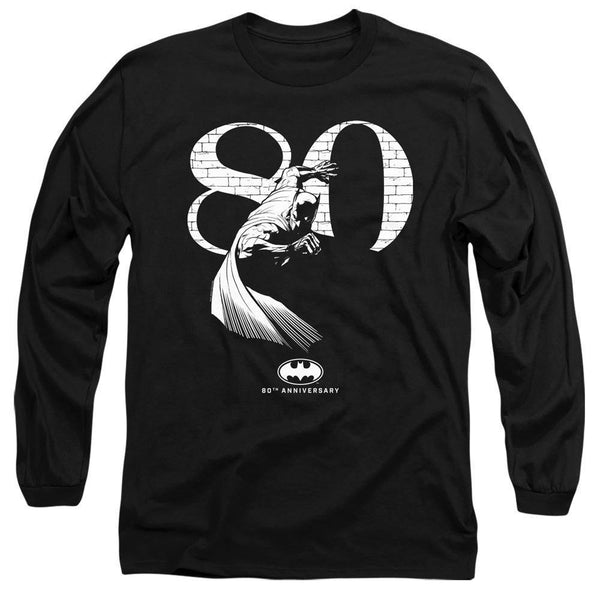 Batman DC Comics 80th Wall Long Sleeve T-Shirt | Rocker Merch™