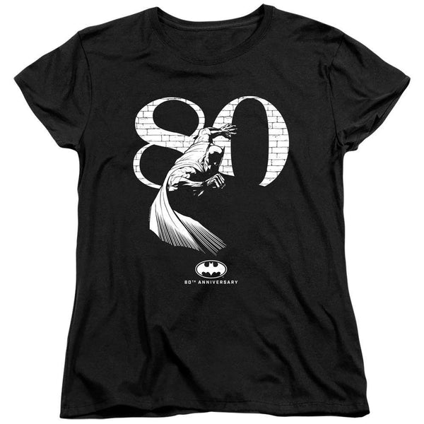 Batman DC Comics 80th Wall Women's T-Shirt | Rocker Merch™