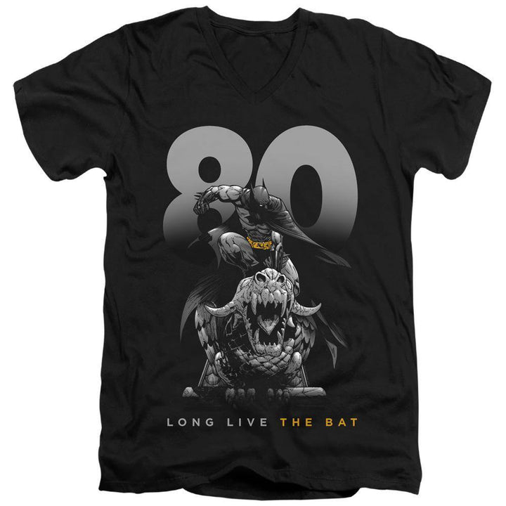 Batman DC Comics 80th Anniversary Big 80 T-Shirt - Rocker Merch