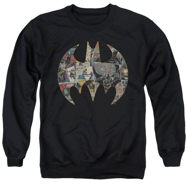 Batman DC Comics Collage Shield Sweatshirt | Rocker Merch™