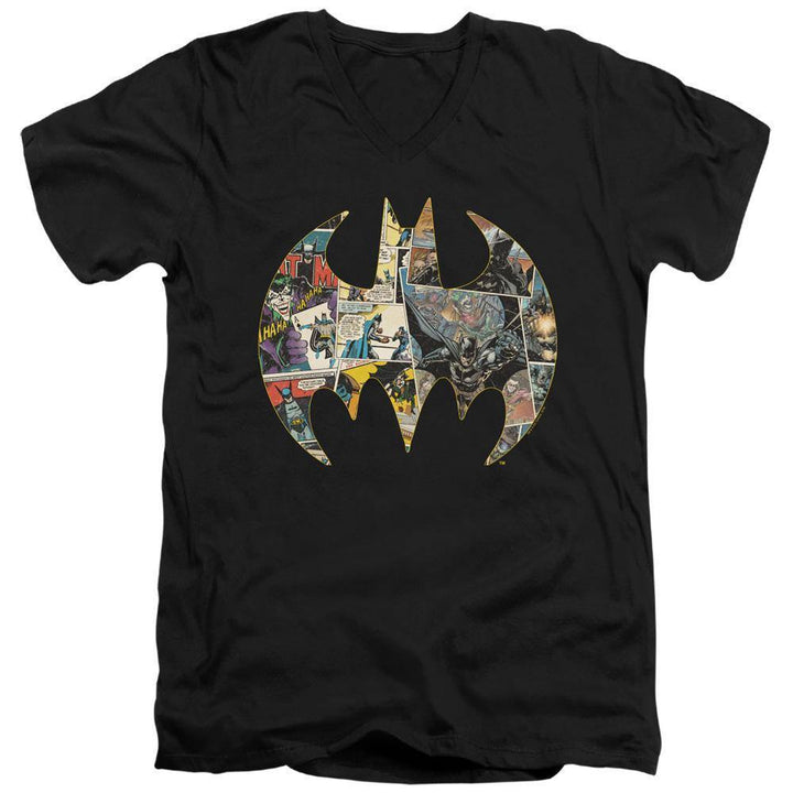 Batman DC Comics Collage Shield T-Shirt | Rocker Merch™