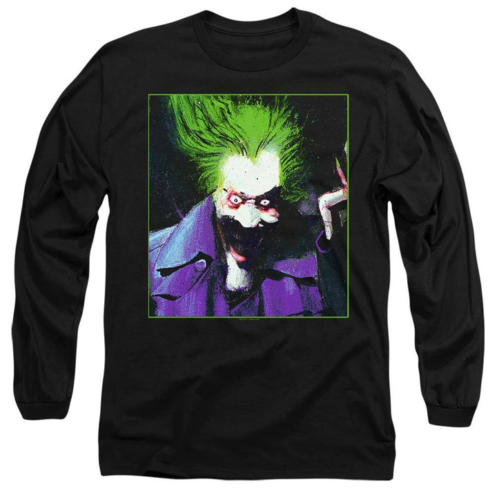 The Joker Arkham Asylum Joker Long Sleeve T-Shirt - Rocker Merch™