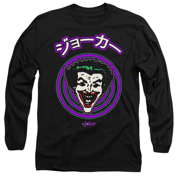 The Joker Vintage Face Spiral Long Sleeve T-Shirt - Rocker Merch™