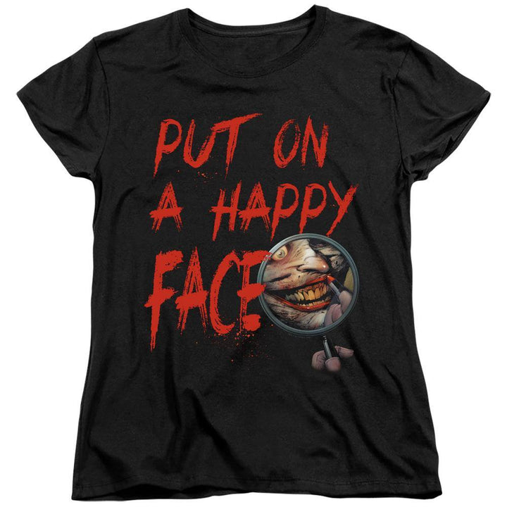 The Joker Happy Face Women's T-Shirt - Rocker Merch™