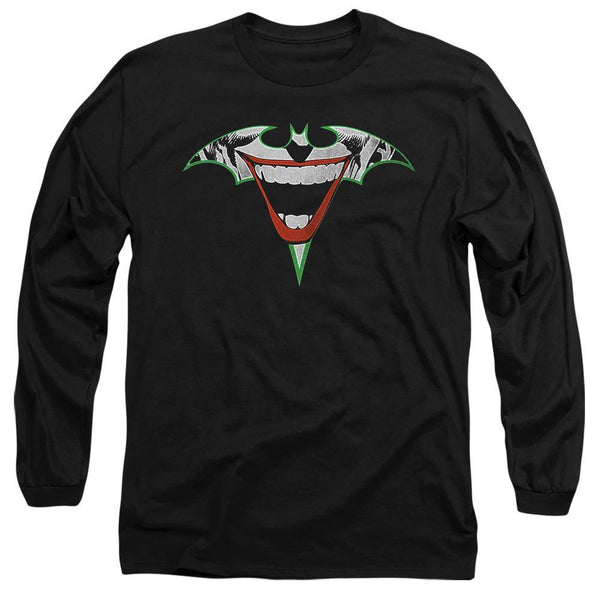 The Joker Joker Bat Logo Long Sleeve T-Shirt - Rocker Merch™