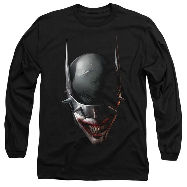 The Joker Portrait Batman Who Laughs Long Sleeve T-Shirt | Rocker Merch