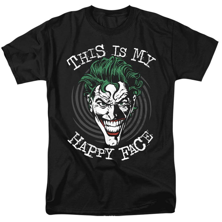 The Joker Maniacal Spiral T-Shirt - Rocker Merch