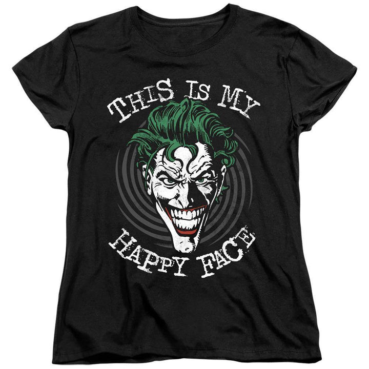 The Joker Maniacal Spiral Women's T-Shirt - Rocker Merch