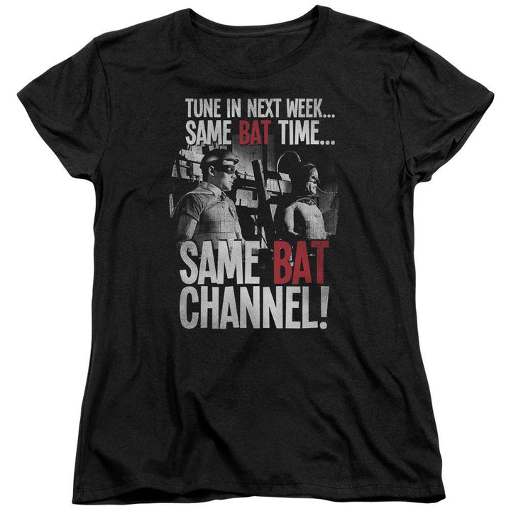 Batman TV Show Bat Channel Women's T-Shirt - Rocker Merch™