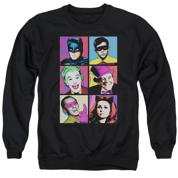 Batman TV Show Pop Cast Sweatshirt - Rocker Merch