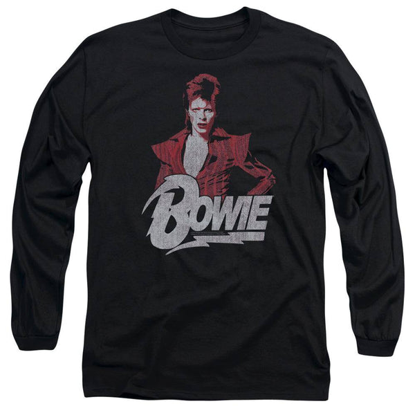 David Bowie Diamond David Long Sleeve T-Shirt - Rocker Merch