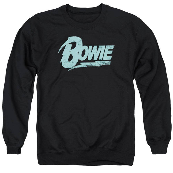 David Bowie Distressed Logo Sweatshirt | Rocker Merch™