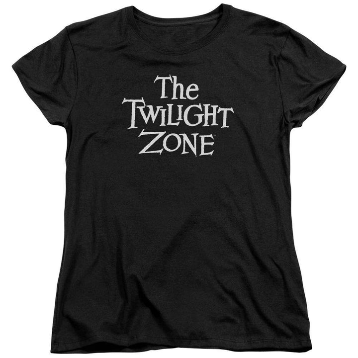 The Twilight Zone Classic Logo Women's T-Shirt - Rocker Merch