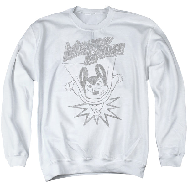 Mighty Mouse Bursting Out Sweatshirt