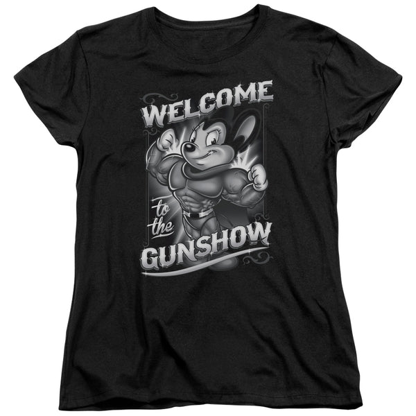 Mighty Mouse Mighty Gunshow Women's T-Shirt