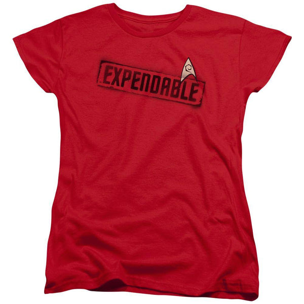 Star Trek The Original Series Expendable Women's T-Shirt | Rocker Merch™