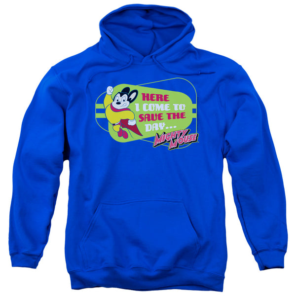 Mighty Mouse Here I Come Hoodie