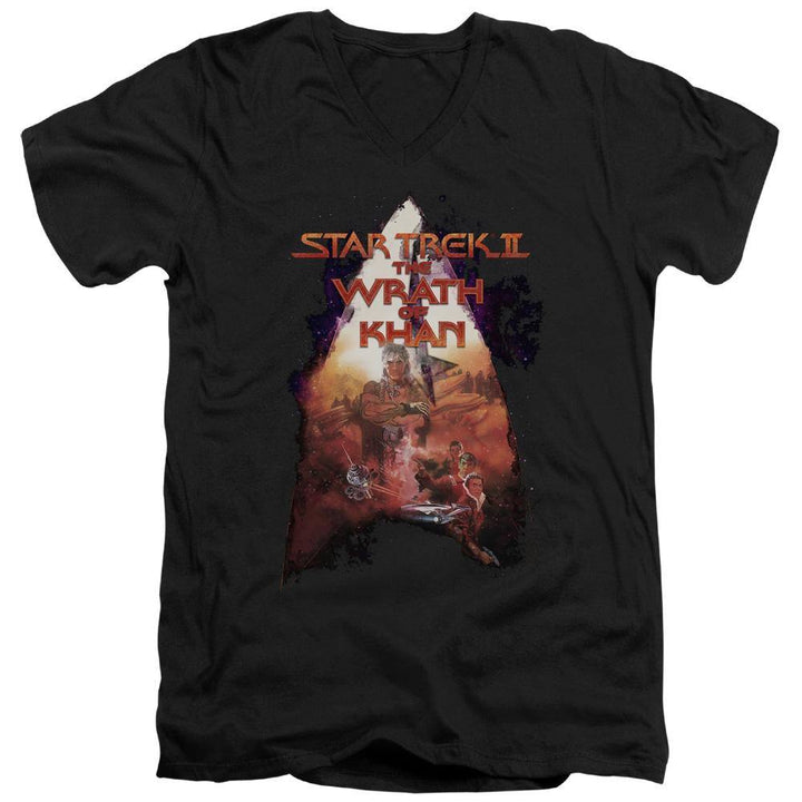 Star Trek The Wrath Of Khan TWOK Poster T-Shirt - Rocker Merch™