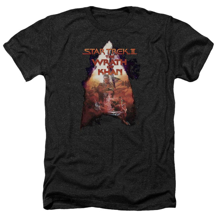 Star Trek The Wrath Of Khan TWOK Poster T-Shirt - Rocker Merch™