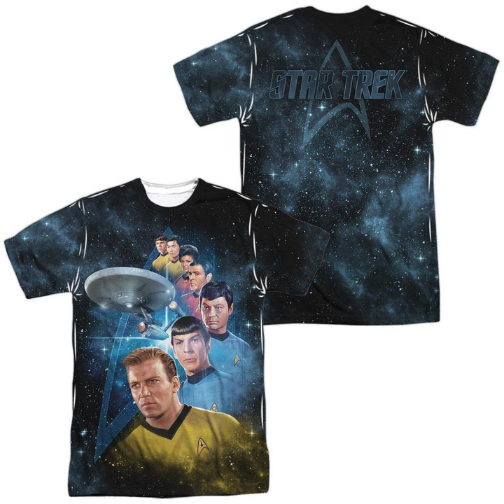 Star Trek The Original Series Among The Stars Sublimation T-Shirt - Rocker Merch