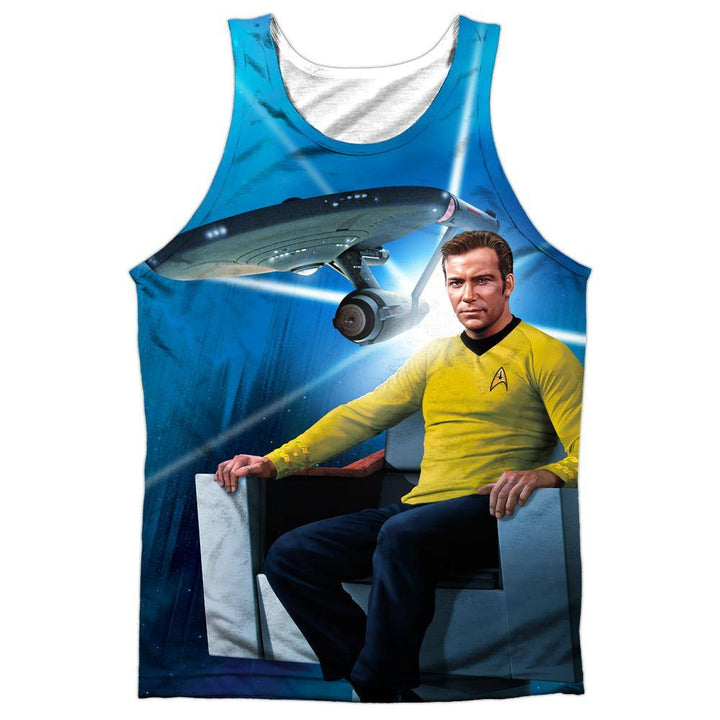 Star Trek The Original Series Kirk's Ship Sublimation Tank Top | Rocker Merch™