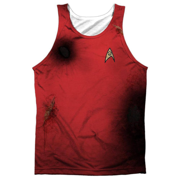 Star Trek The Original Series Dead Red Sublimation Tank Top | Rocker Merch™