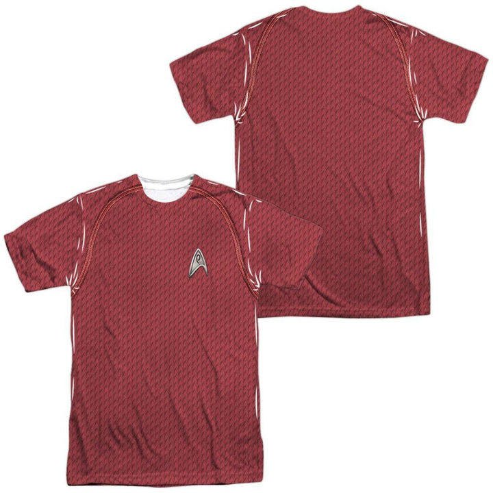 Star Trek 2009 Movie Engineering Uniform Sublimation T-Shirt | Rocker Merch™