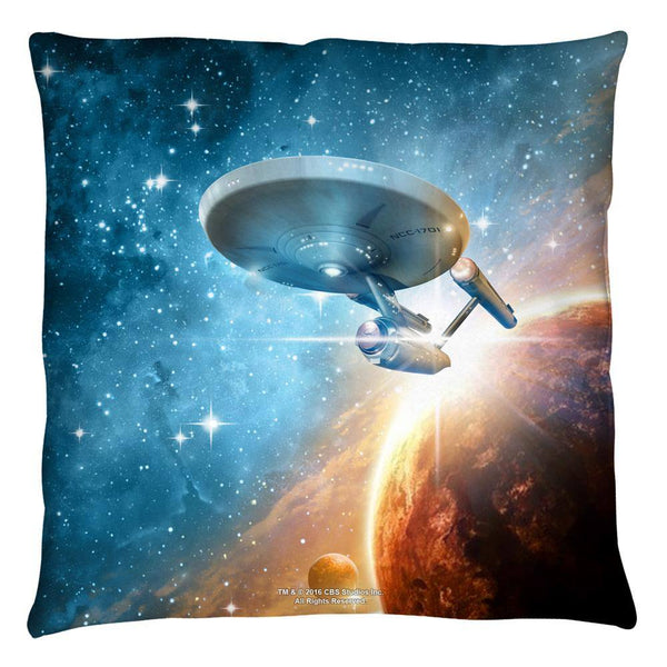 Star Trek The Original Series Final Frontier Throw Pillow - Rocker Merch