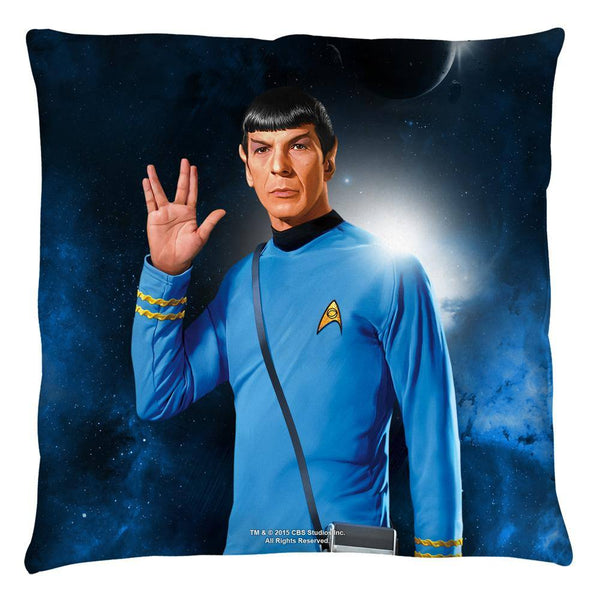 Star Trek The Original Series Spock Throw Pillow - Rocker Merch