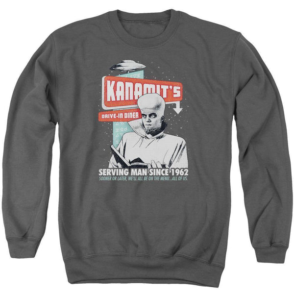The Twilight Zone Kanamit's Diner Sweatshirt - Rocker Merch