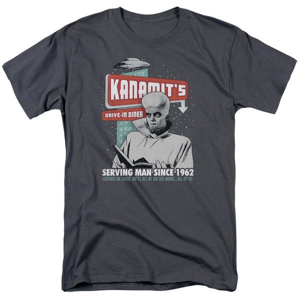The Twilight Zone Kanamit's Diner T-Shirt - Rocker Merch