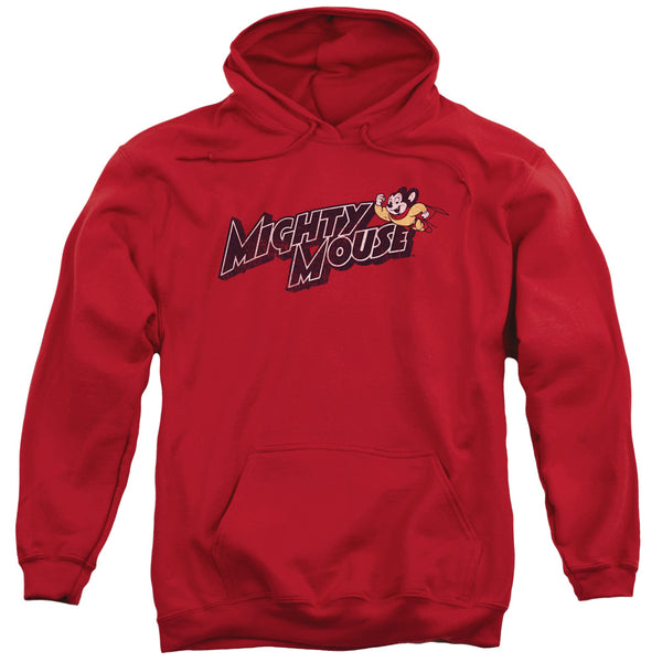 Mighty Mouse Might Logo Hoodie