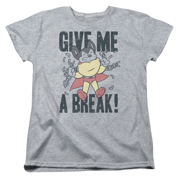 Mighty Mouse Give Me a Break Women's T-Shirt
