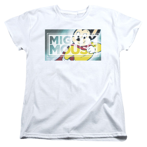 Mighty Mouse Mighty Rectangle Women's T-Shirt