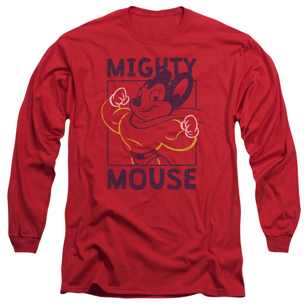 Mighty Mouse Break the Box Long Sleeve T-Shirt