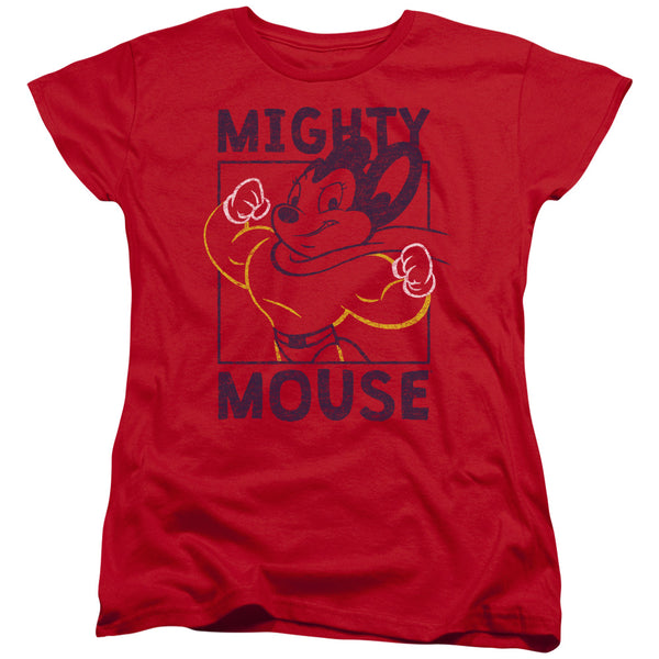Mighty Mouse Break the Box Women's T-Shirt