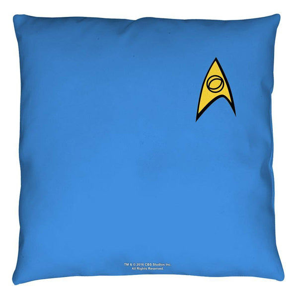 Star Trek The Original Series Spock Science Throw Pillow - Rocker Merch