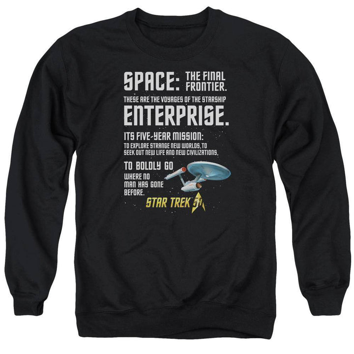Star Trek The Original Series Intro Sweatshirt - Rocker Merch